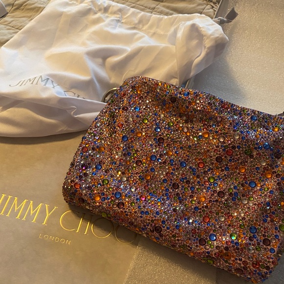 📍Sold📍Jimmy Choo Embellished Clutch - Picture 2 of 16